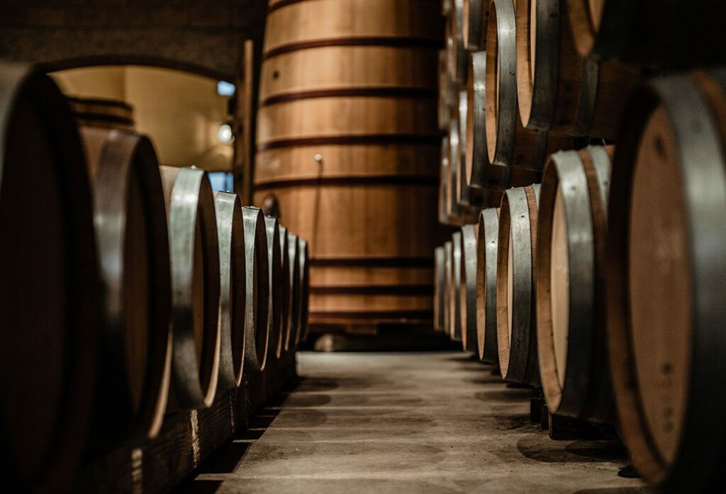 Wine transportation being done in barrels - maintaining optimum temperature